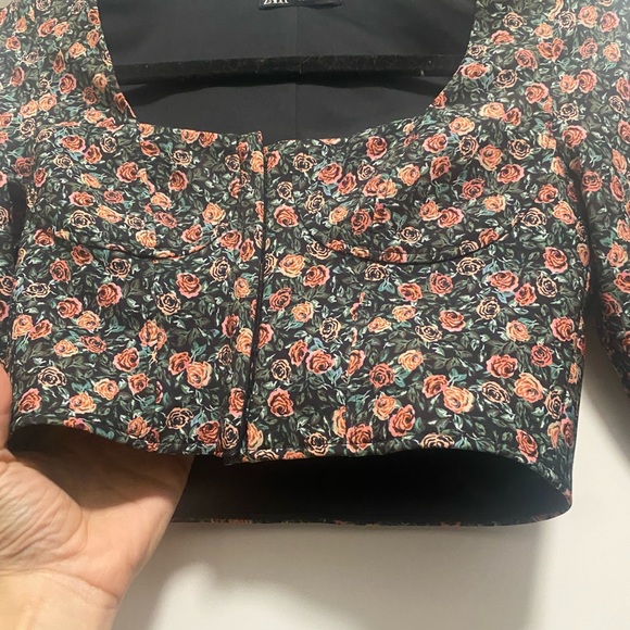 Zara long sleeve crop top - Picture 3 of 4